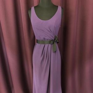 White By Vera Wang Open Back Dress
